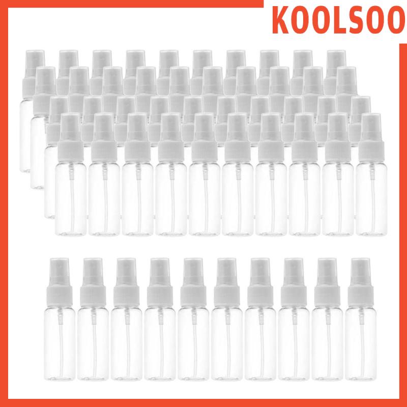 50 Chai nhựa rỗng 30ml đựng nước hoa có vòi xịt tiện dụng