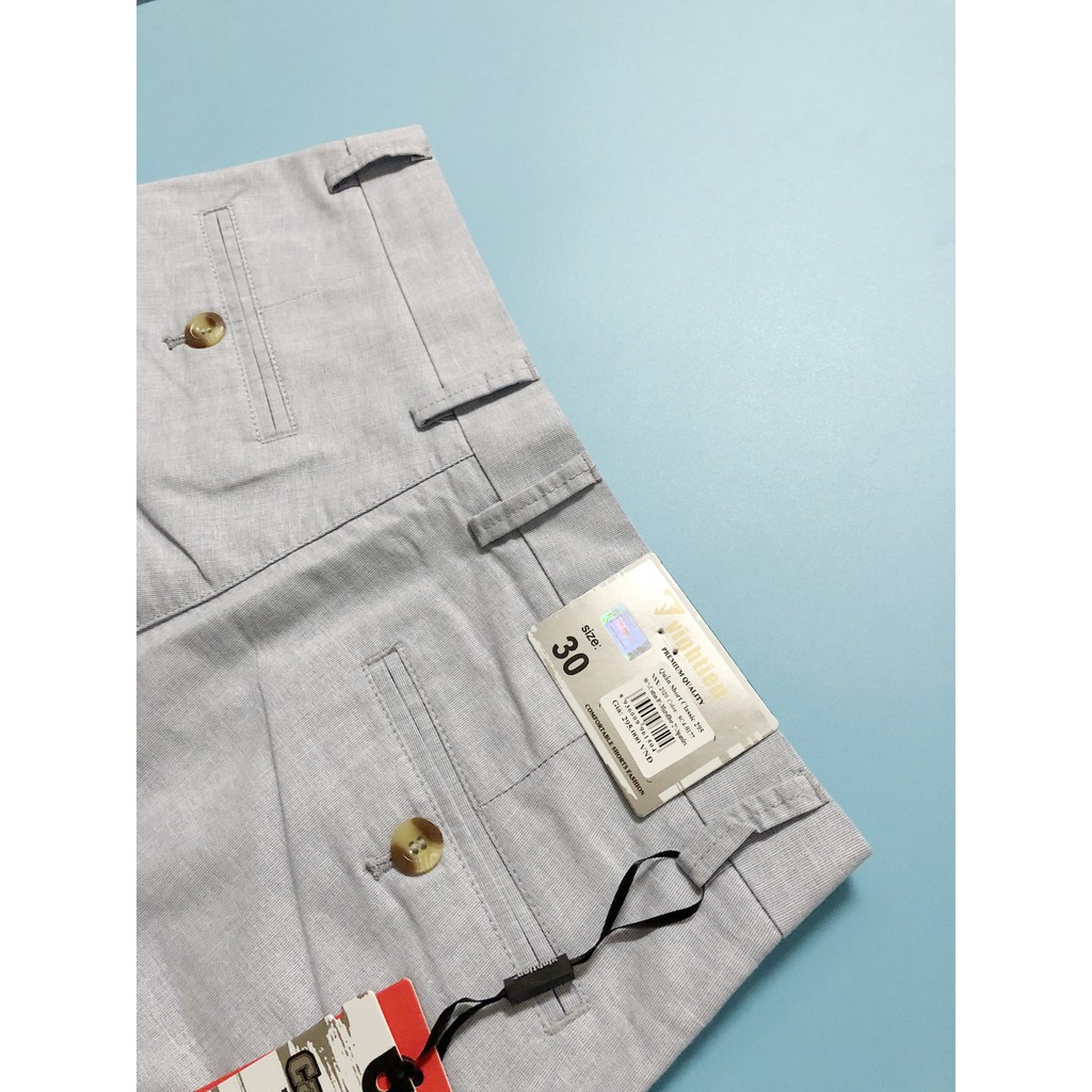 Quần Short Nam Vĩnh Tiến Dáng Tailor Fit 345 - B177