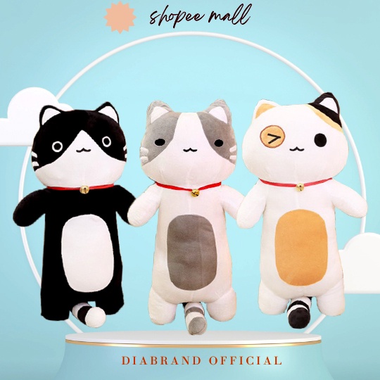 Gấu Bông Bộ Ba Mèo Siêu Dễ Thương Size 80cm ( 3 Mẫu ) - Diabrand