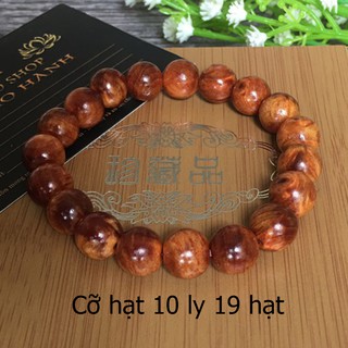 Vòng tay Phong thủy gỗ Nu Huyết Long - Tặng kèm hộp cao cấp ( ẢNH THẬT 100%)
