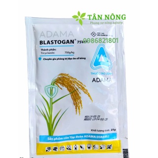Chế phẩm Blastogan 75wp phòng trừ đạo ôn trên lúa
