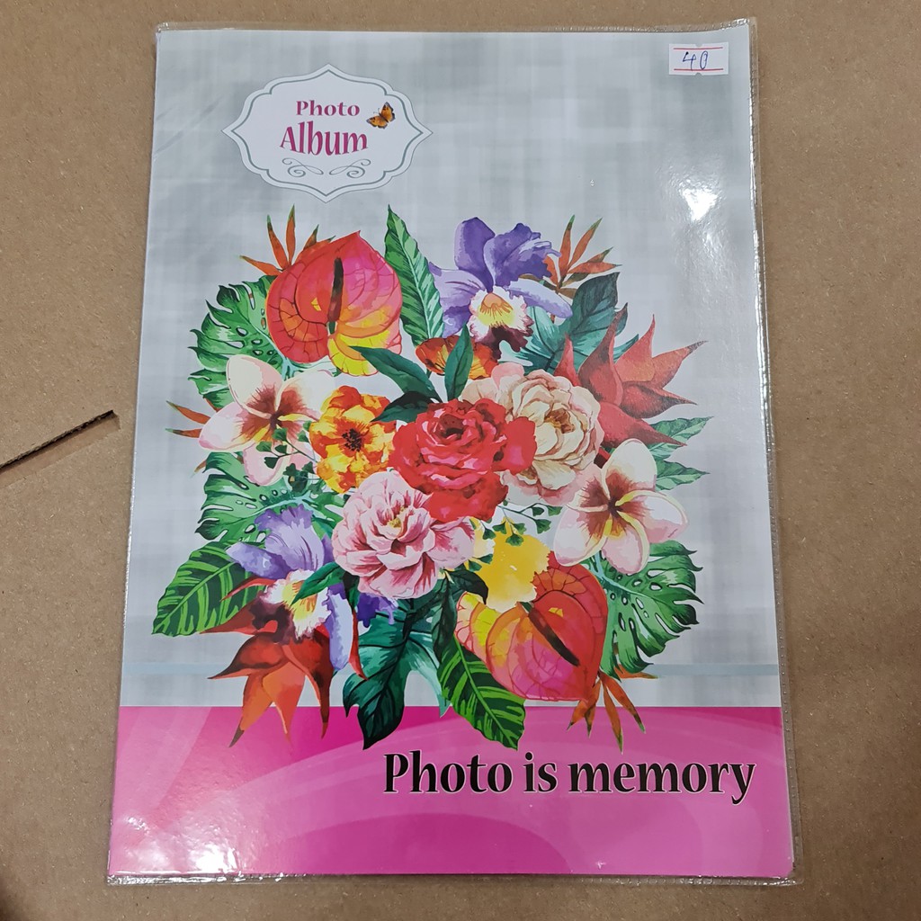 Album 13x18 bìa dẻo 20 - 100 ảnh 1 Ô - album hình photo album