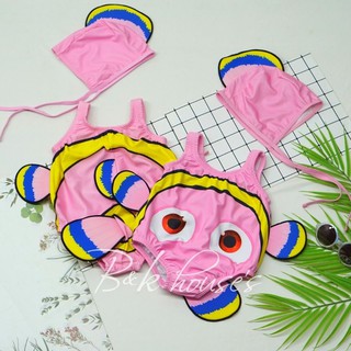 Đồ Bơi Baby Liền Mảnh + Nón Cá Nemo
