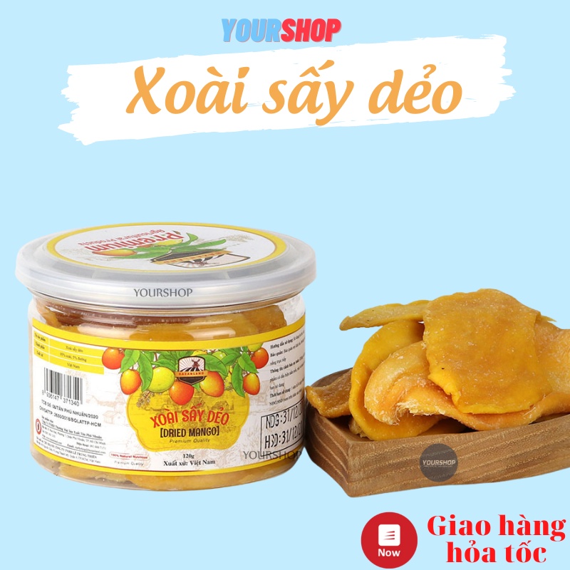 Xoài Sấy Dẻo 120g - Yourshop