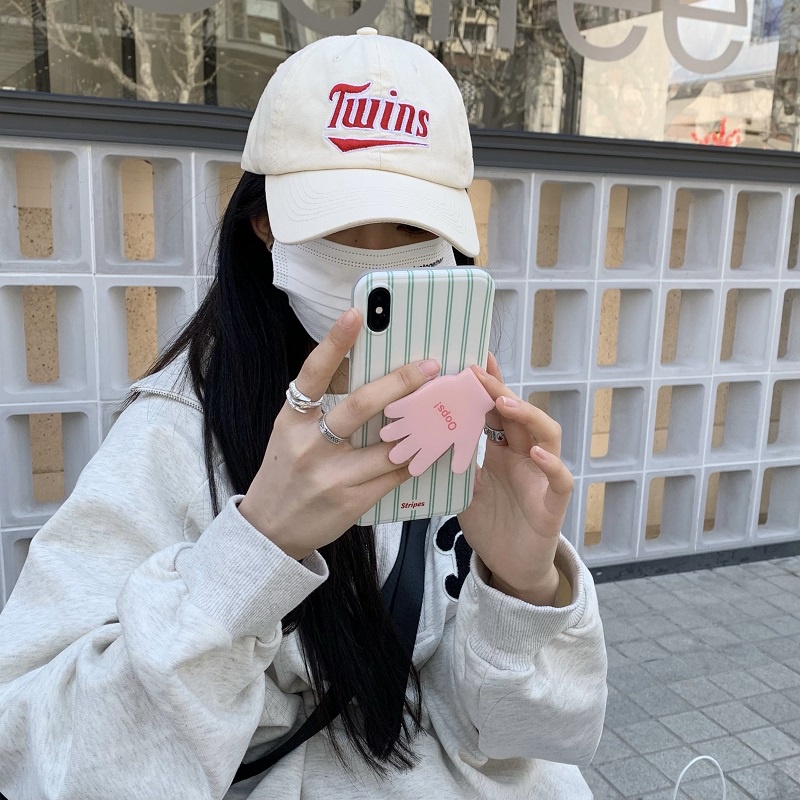 Mũ Lưỡi Trai Chống Nắng Thêu Chữ Phong Cách Hàn Quốc