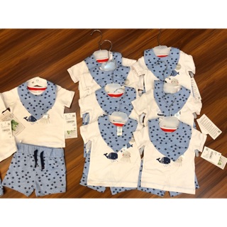 Set 3 Chi Tiết BABY CLUB Bé Trai Dư Xịn Size 56-80cm