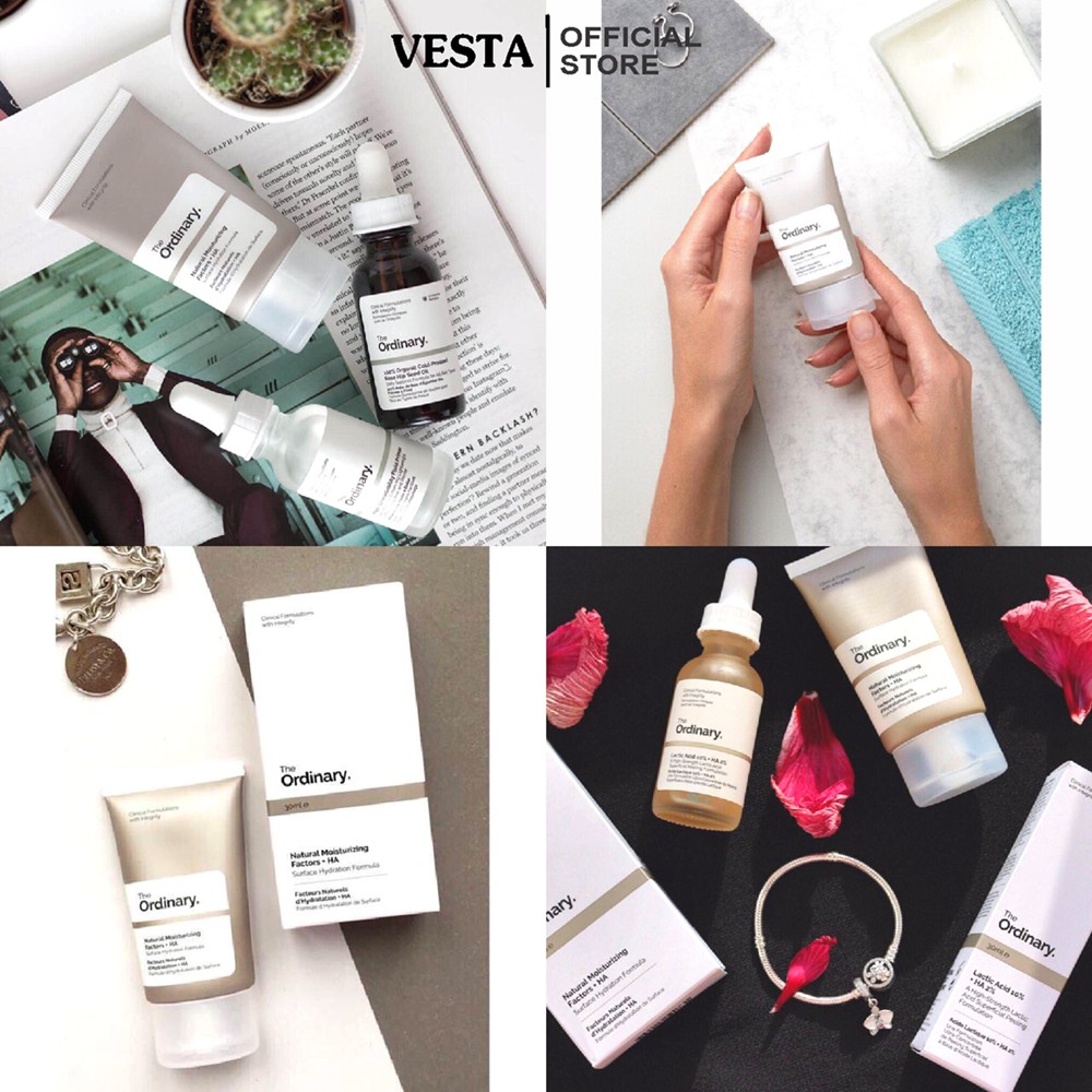 Kem Dưỡng Natural Moisturizing Factors + HA - The Ordinary