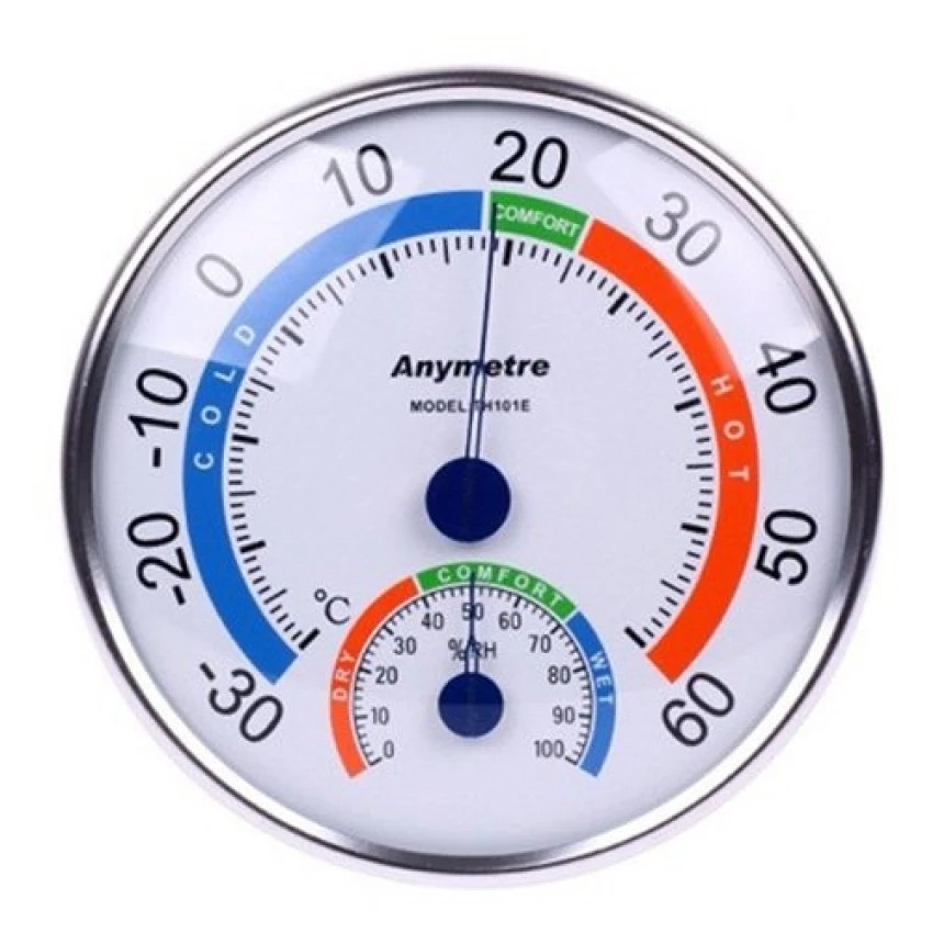 Giá Cực Rẻ] Nhiệt ẩm kế cơ học đo độ ẩm và nhiệt độ Anymetre, THEMOMTER - SP mới nhất 2020 | Shopee Việt Nam