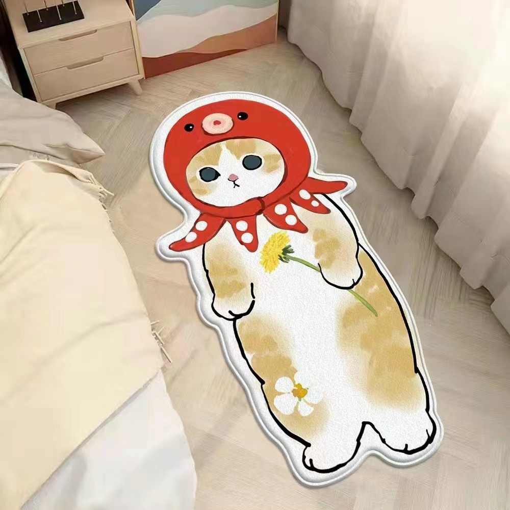 THẢM TRANG TRÍ| THẢM TRANG TRÍ 120X50CM MÈO XINH XẮN CUTE