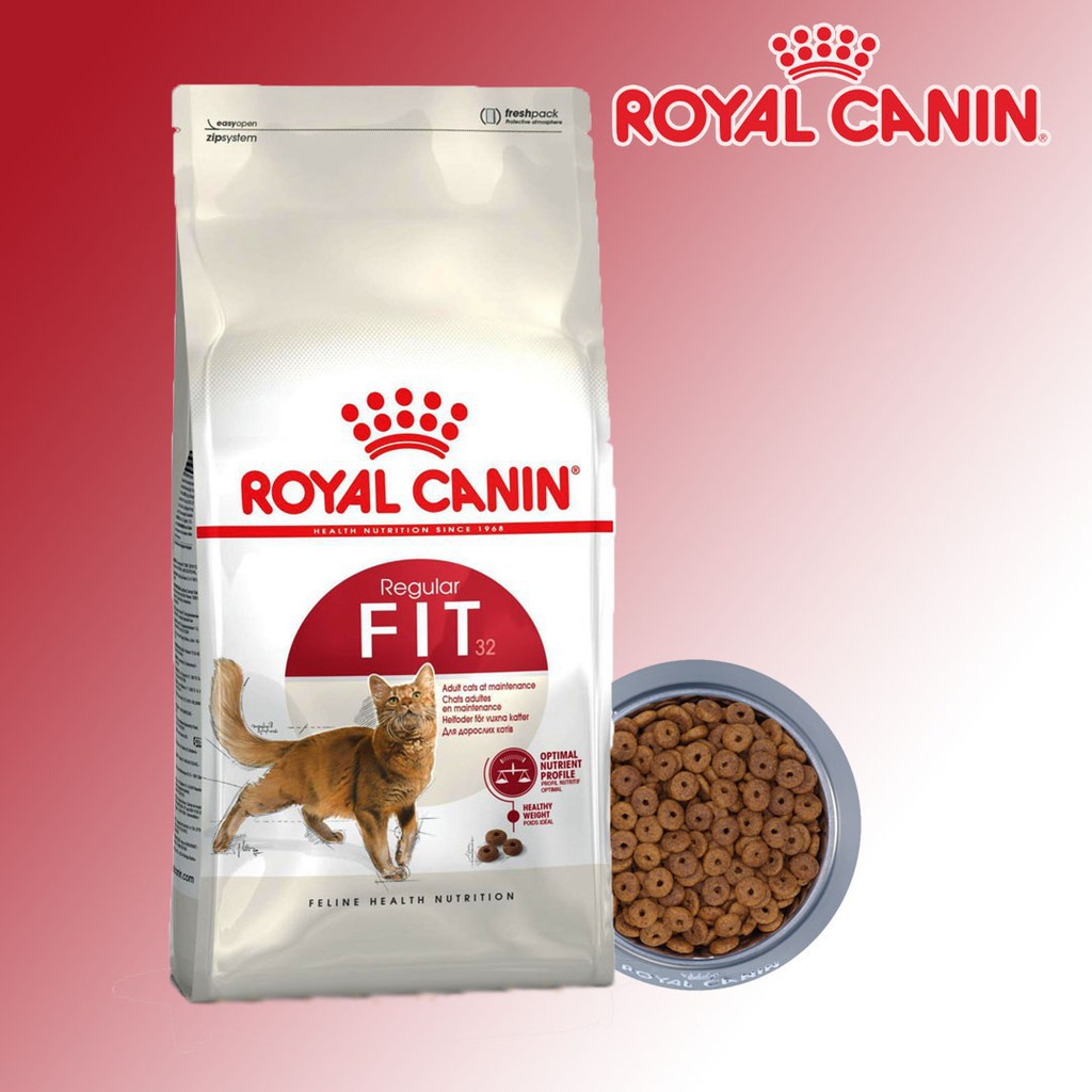 (chính hãng) ROYAL CANIN Fit 32-thức ăn hạt cho mèo trưởng thành (0.5kg - 1kg)