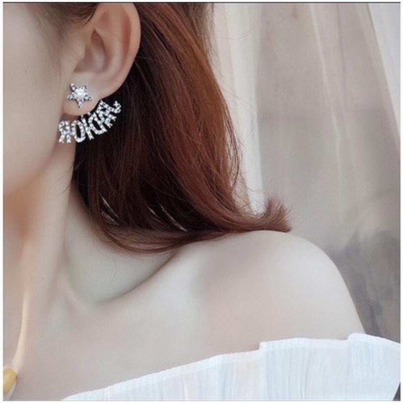 Vòng cổ jadior đính đá bản vip, dây chuyền hãng bản đẹp  không bay màu Ảnh Thật, phụ kiện trang sức Hari korea
