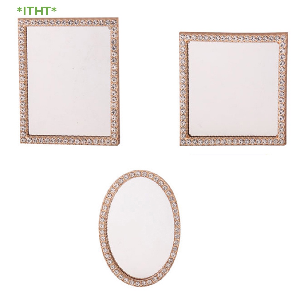Gương Trang Điểm Mini Tỉ Lệ 1: 12 Cho Nhà Búp Bê Mới