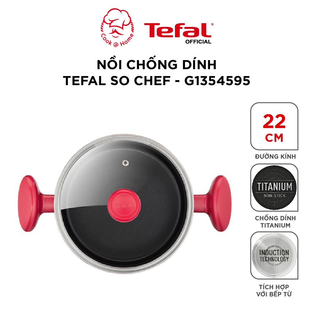 Nồi chống dính Tefal So Chef 22cm - G1354595