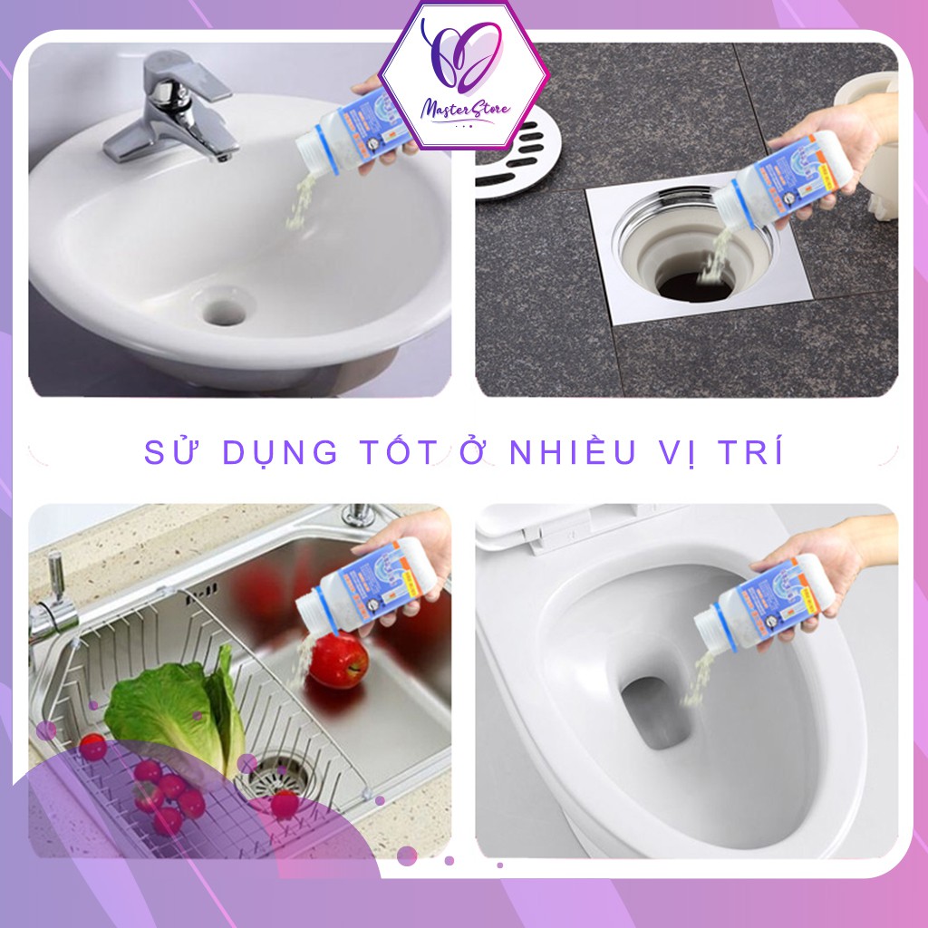 Bột thông cống thế hệ mới cực mạnh đa năng Master Store