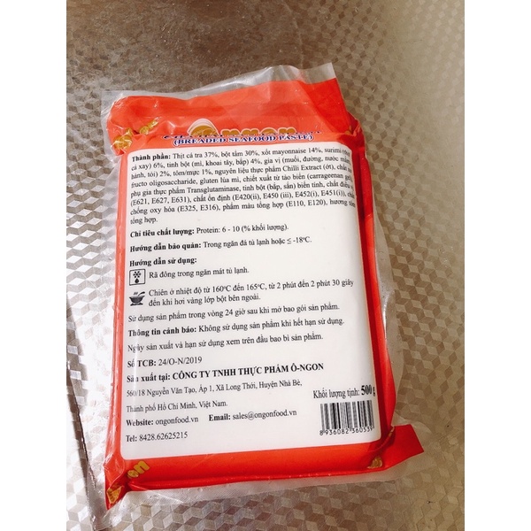 [HỎA TỐC SG] Cá viên cam xốt Mayonnaise tan chảy thơm ngon 500g