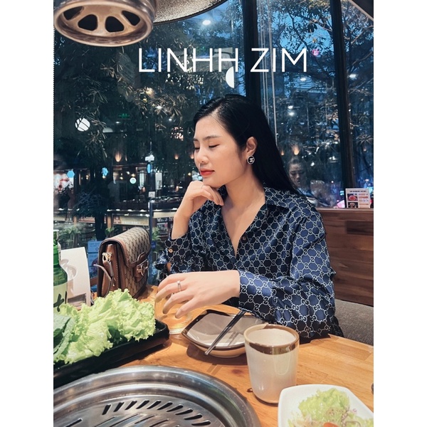 SET LỤA GG XANH- LINHH ZIM