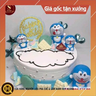 Mô hình Doremon - Trang trí bánh sinh nhât bánh kem