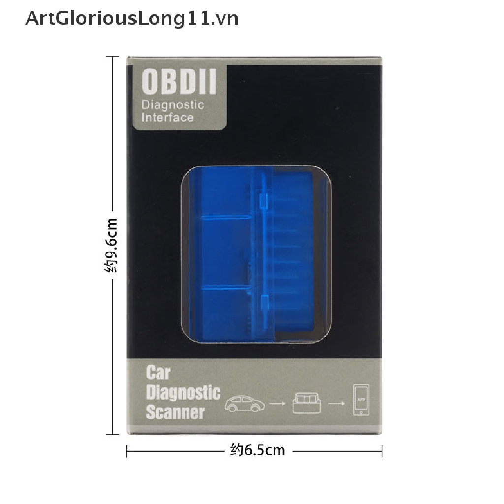 Máy Quét OBD V2.1 Mini Elm 327 OBDII Kết Nối Bluetooth Chuyên Dụng Cho Xe Hơi