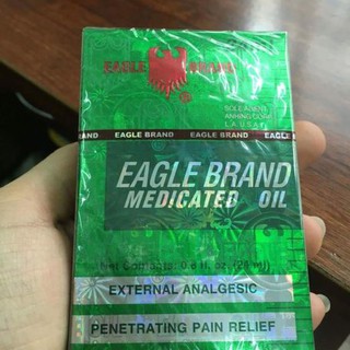 Dầu Gió Xanh Con Ó Eagle Brand Medicated Oil