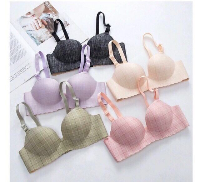 ÁO LÓT ĐÚC SU HOẠ TIẾT KẺ ĐẨY NGỰC HÌNH BÀN TAY TẠO KHE CUỐN HÚT HOT HIT A04. Bc_Chic Lingerie