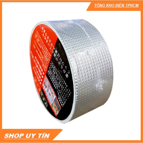 Băng Keo Chống Thấm Nhật Bản Siêu Dính 10P (cuộn) Màu Xám