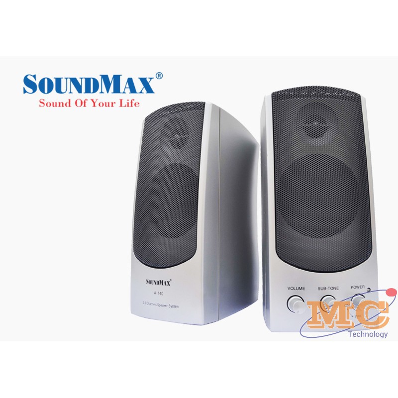 Loa Máy Tính SOUNDMAX A140 - Hàng chính hãng