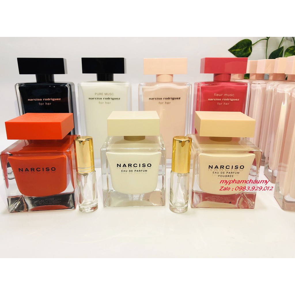 Nước hoa Narciso Rodriguez những mùi 5ml 22 4