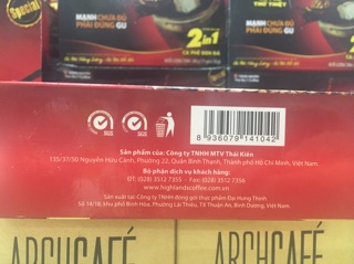 Cà phê highland 3 in 1