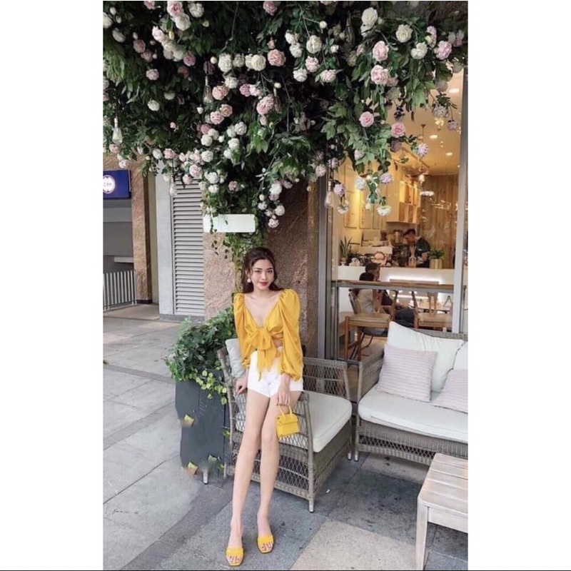 Túi xách nữ mini vàng