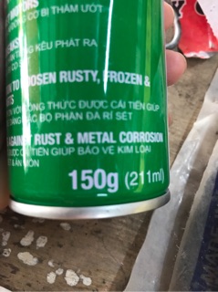 Xịt đánh rỉ sét RP7 ( 150g)