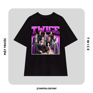 Áo thun unisex in hình nhóm nhạc twice