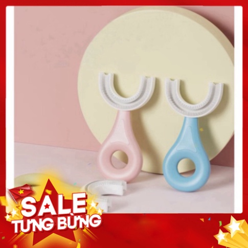 Sale !!! Bàn Chải Chữ U Thần Thánh Cho Bé Từ 2 - 6 Tuổi (1527 ) Shop Phúc Yến