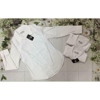 Áo sơ mi nữ trắng công sở hàng xuất dư xịn đủ size