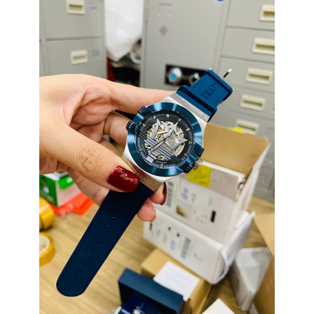 Đồng Hồ Nam Maserati Potenza Skeleton Men's R8821108028