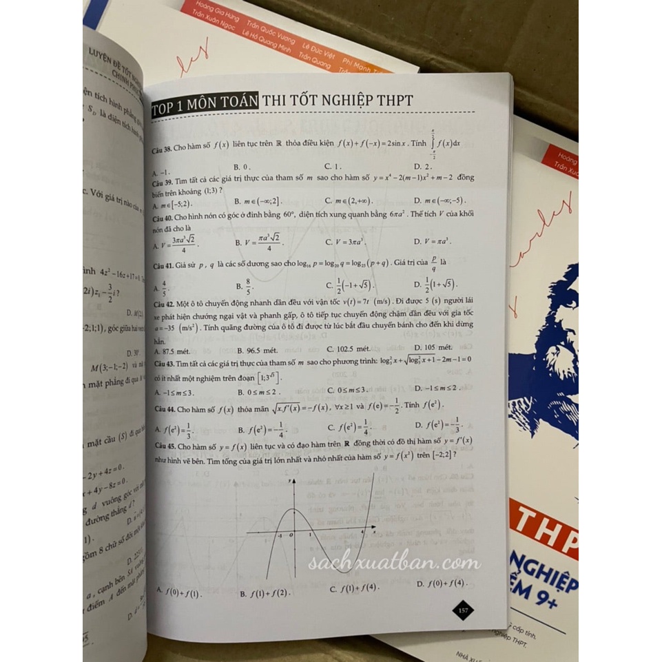 Sách TOP 1 THPT - Luyện Đề Tốt Nghiệp Chinh Phục Điểm 9+