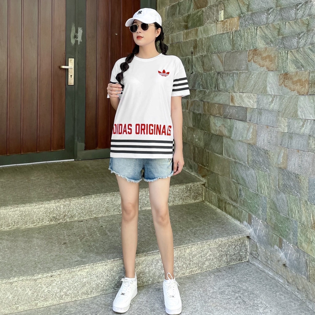 Áo Thun A.di.das Hàng Xuất Xịn, Chất Liệu 100% Cotton Mềm Mịn,Thoáng Mát