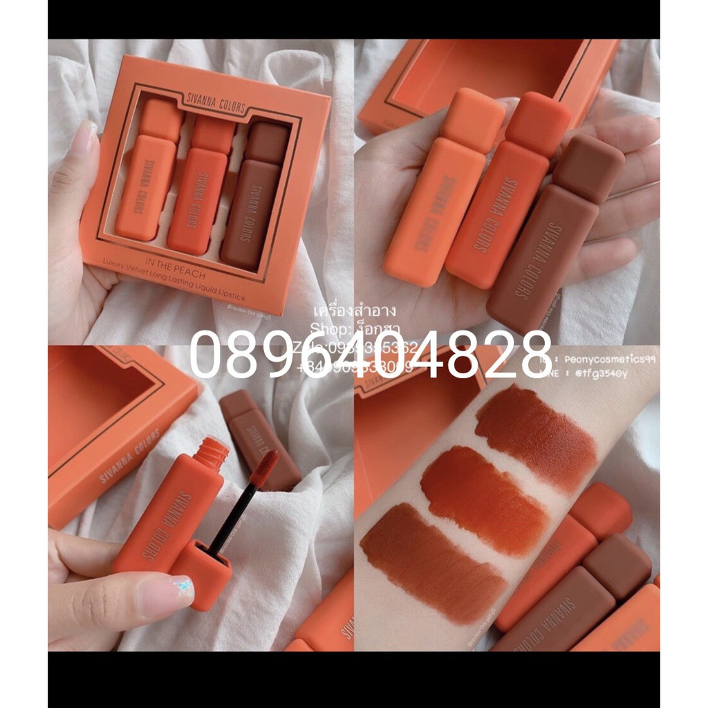 Sét 3 Cây Son Sivanna Thái Lan Siêu Hót | BigBuy360 - bigbuy360.vn