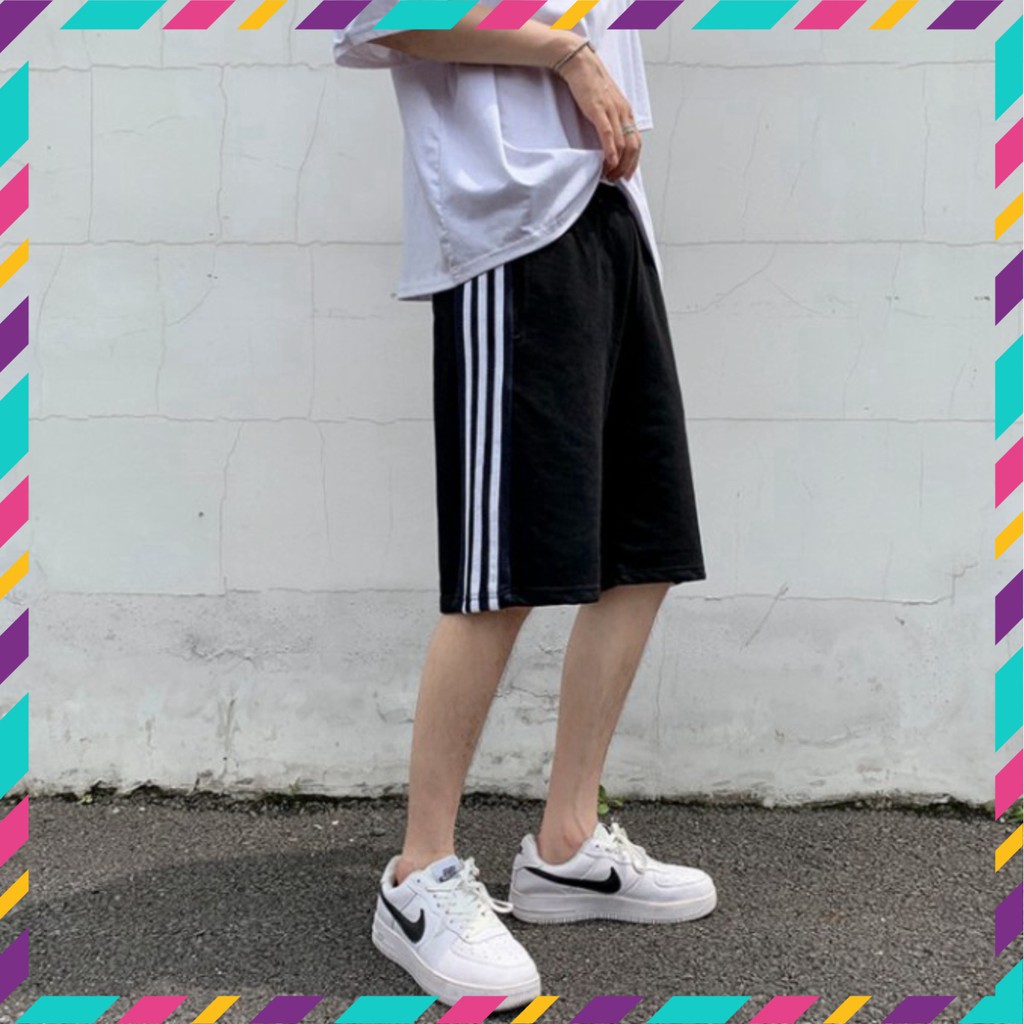 Quần SHORT thể thao 3 sọc Nam Nữ Ulzzang Unisex siêu hot | BigBuy360 - bigbuy360.vn
