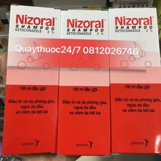 Dầu gội nizozal trị gàu ,ngứa da đầu