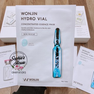 Mặt nạ cấp nước phục hồi da WONJIN EFFECT MEDI HYDRO VIAL MASK