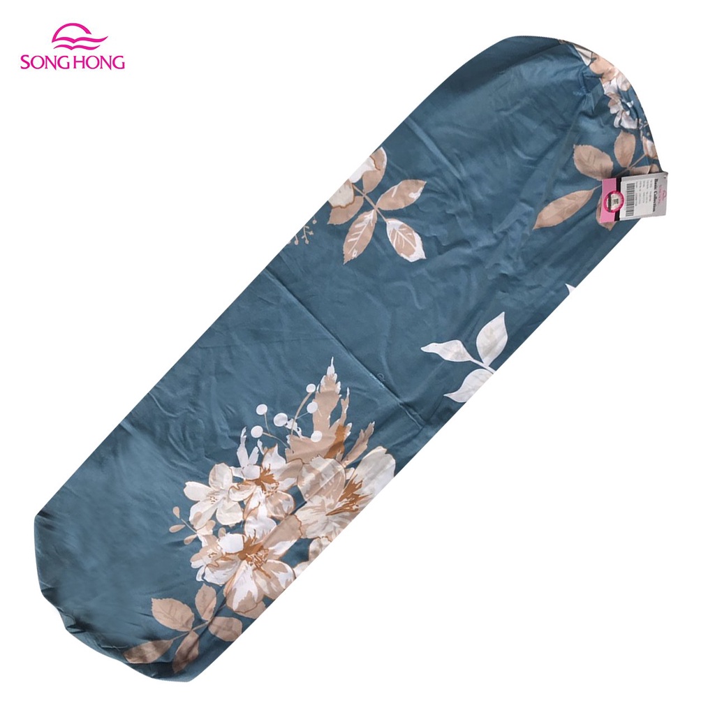Vỏ gối ôm 38x100 cotton  Sông Hồng