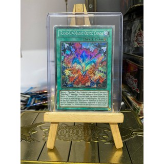 [ Dưa Hấu Yugioh ] Lá bài thẻ bài Rank Up Magic Quick Chaos - Secret Rare - Tặng bọc bài nhựa bảo quản