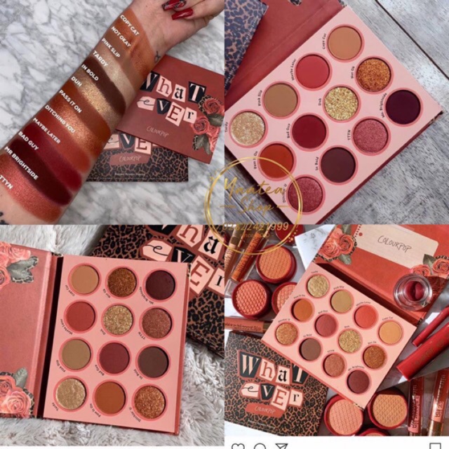 Bảng màu mắt Colourpop Whatever