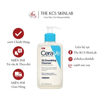 Sữa rửa mặt CeraVe SA Smoothing Cleanser 236ml