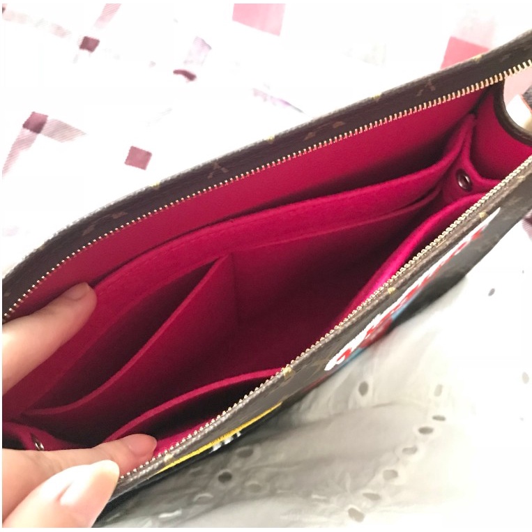 Túi Xách Gucci Lót Vải Nỉ Kích Thước 19cm/26cm Thời Trang Cho Nữ