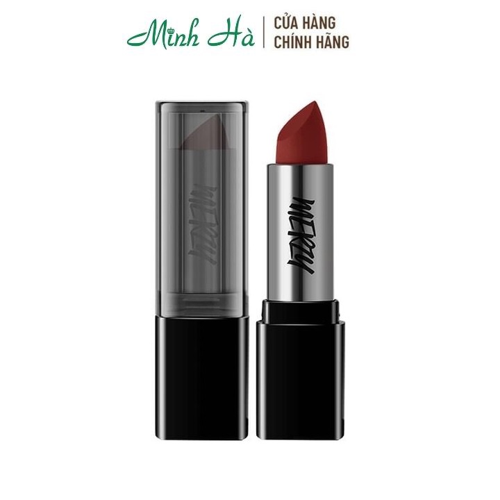 Son thỏi lì Merzy Noir In The Lipstick 3,3g