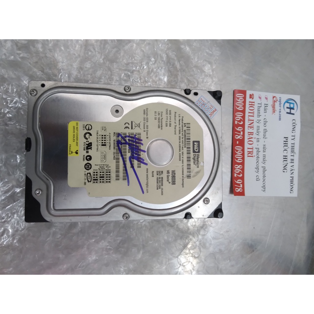 Ổ cứng hdd máy photocopy ricoh mp8000/7001/8001/7502