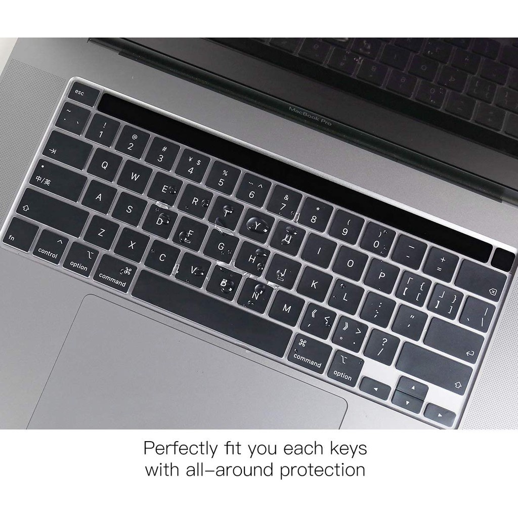 Lót Phím Trong TPU Bảo Vệ Bàn Phím Macbook Chống Bụi Bẩn, Chống Nước, Không Che Đèn Bàn Phím Lucas