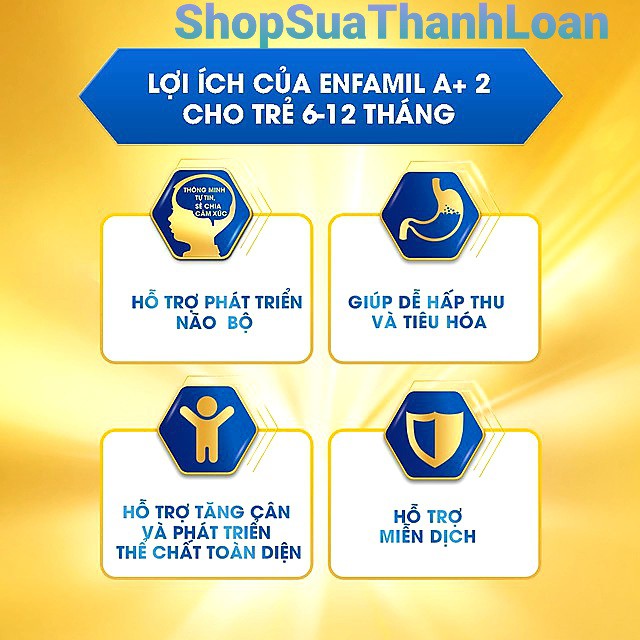 [HSD T10-2022] Sữa bột Enfamil A+ 2 (830g)