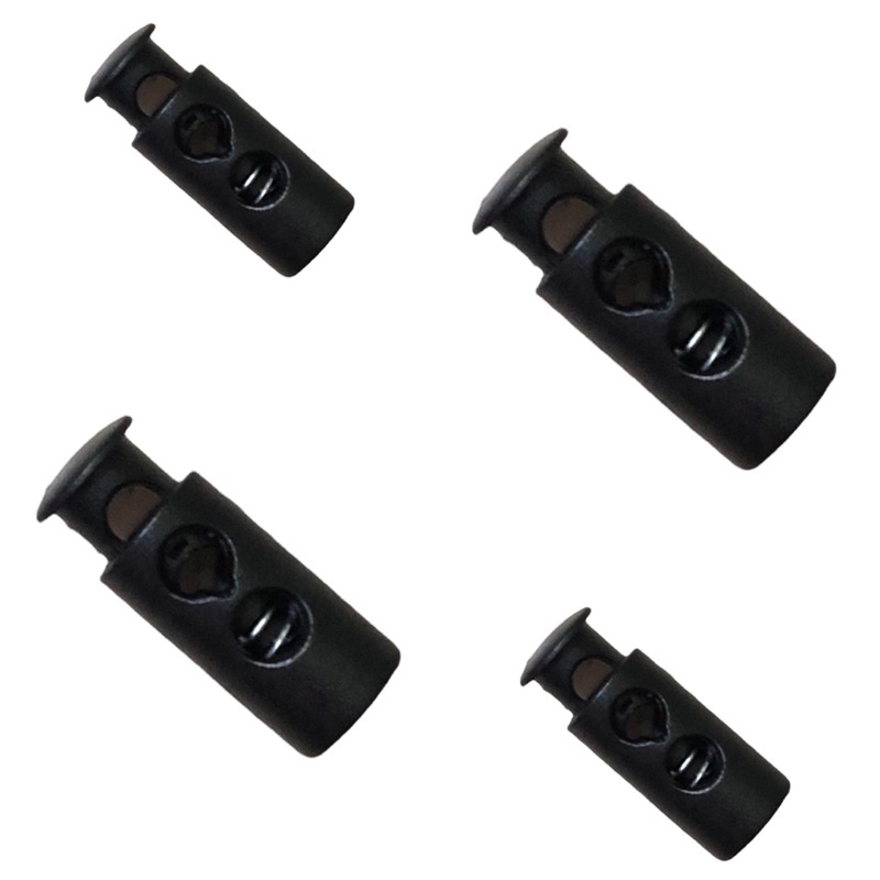 5 cái - Nút chặn 2 lỗ áo khoác, balo, túi rút &amp; cố định đầu dây